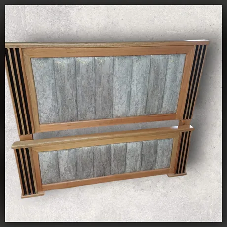 Cabecero en madera con panel marmolado — HOME ELITE, Palmira