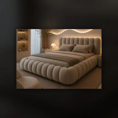 Cama tapizada canaletada — HOME ELITE, Palmira