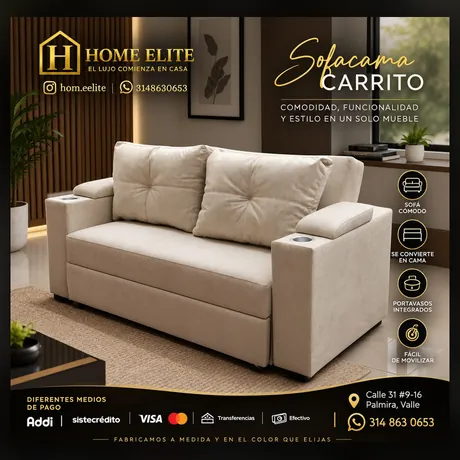 Sofacama Carrito — HOME ELITE, Palmira